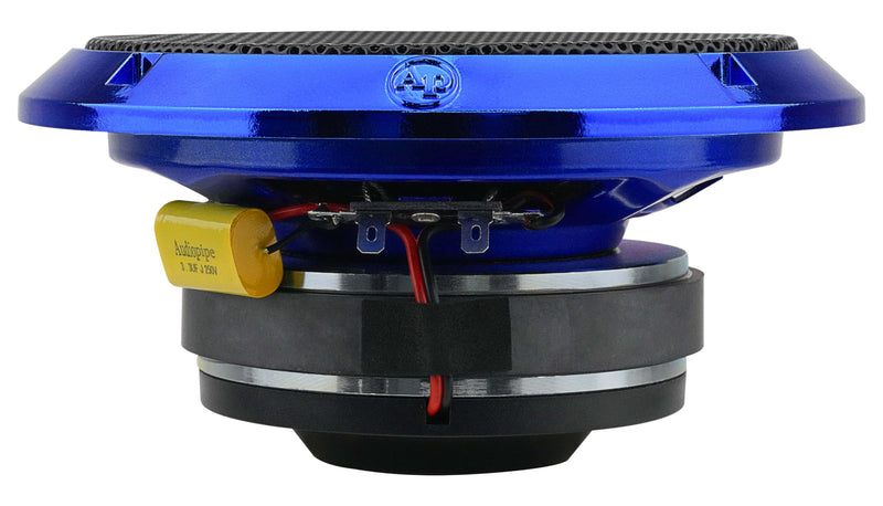 Audiopipe 6.5" 150W RMS 4 Ohm Blue Eye Candy Compression Horn Midrange Coax Speaker