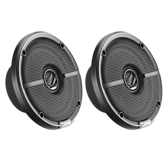 DS18 ZXI 6x9" 360W 2-Way + 6.5" 4-Ohm Car Audio Coaxial Door Speakers