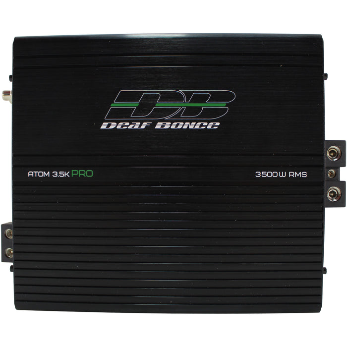 Deaf Bonce APOCALYPSE Atom Pro 3500W 1-Ohm Class-D Monoblock Amplifier OPEN BOX
