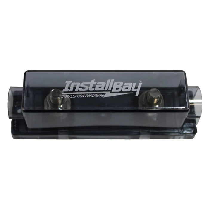 Install Bay Metra Pair of Nickel Plated Fuse Holders ANLFH + Fuses  ANL-300