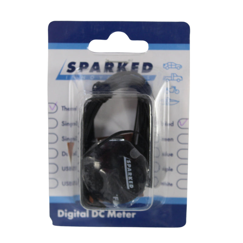 Sparked Innovations Thermometer 12V Ambient Temperature Sensor -34F  200F
