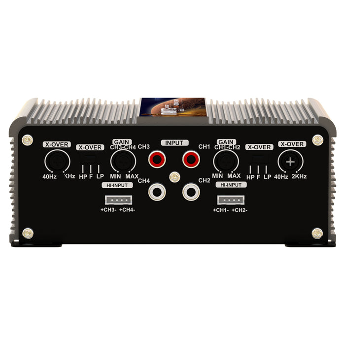 Marts Digital 4 Ch Amplifier Full Range Class D Compact 400 W 2 ohm MXS-400x4-2