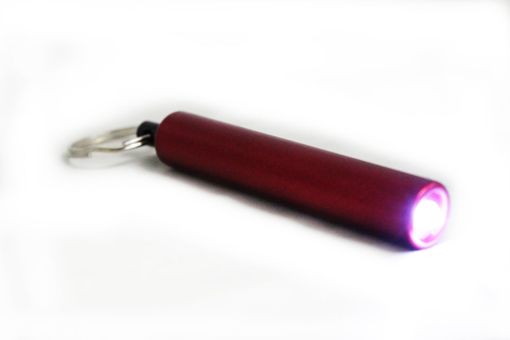 Big Jeff Mini Keychain Flashlight Red