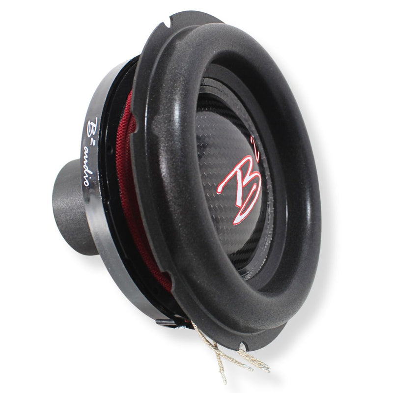 B2 Audio Rampage 6" Re-cone Kit Drop  1-Ohm 3" Coil Carbon Fiber