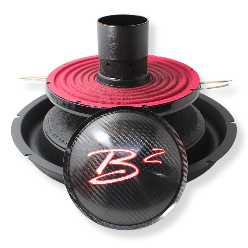 B2 Audio RageXL 15" Re-cone Kit Drop  2-Ohm 3" Coil Carbon Fiber