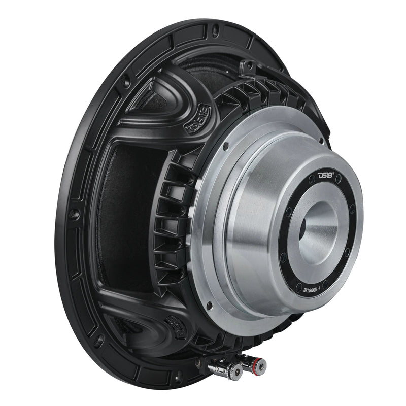 DS18 Pro Car Audio 8" Midrange 4-Ohm 400 Watt RMS Neo Loudspeaker 8XL800N-4