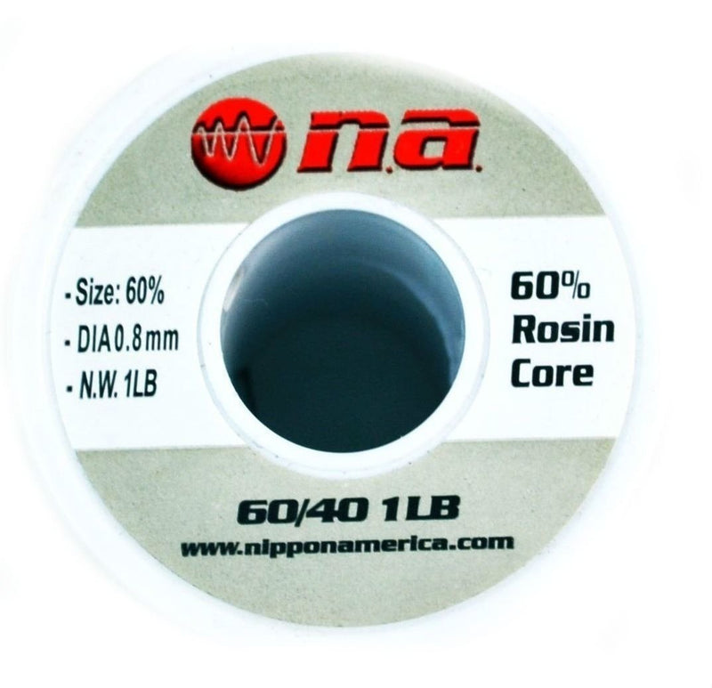 Installation Solutions 1 LB Spool of 60% Rosin Core 40% Lead Solder 0.8mm
