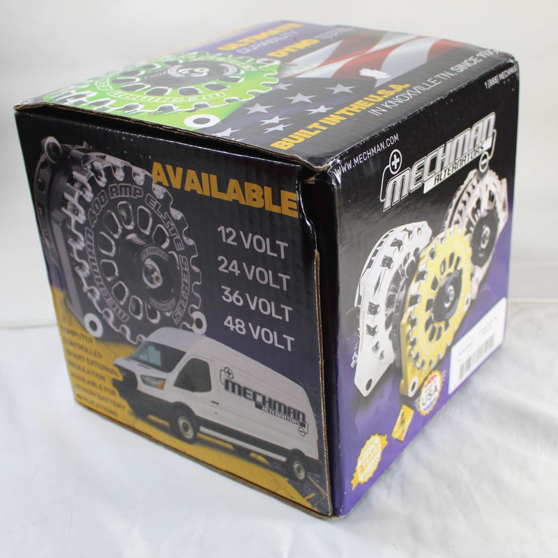 Mechman E-Series 370 Amp  Red Alternator For 2005 - 2013 GM 6.0L Truck OPEN BOX
