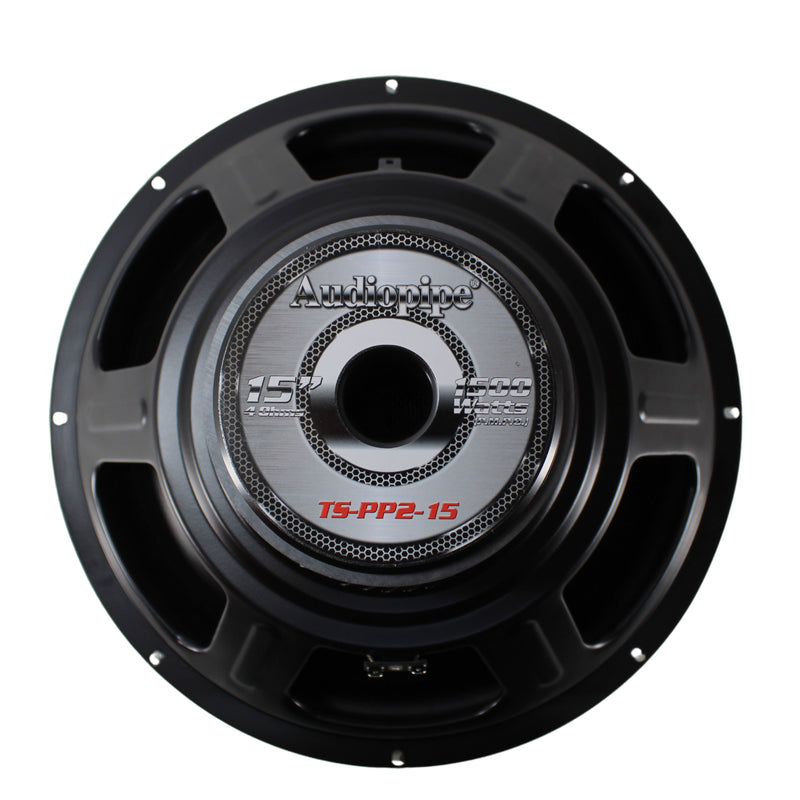 Audiopipe Pro Car Audio 15" 500 Watt RMS 2" SVC 4-Ohm Subwoofer