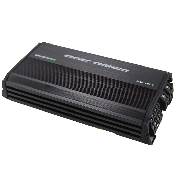 Deaf Bonce Machete 900W 2 ohm RMS Class D 4 Channel Power Amplifier MLA-160.4