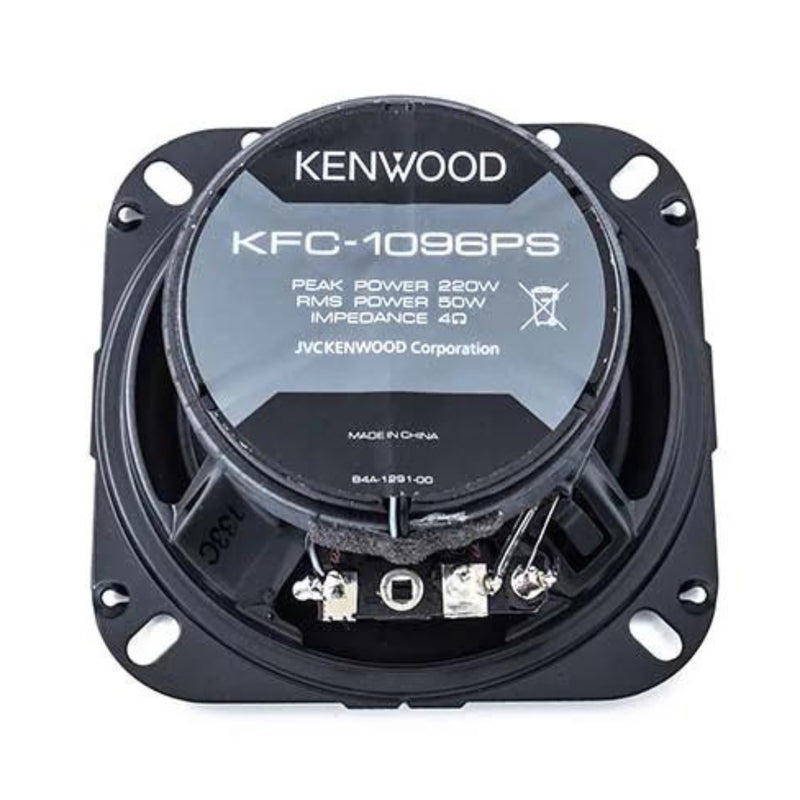 Pair of Kenwood 4" Round 2-Way vehicle speakers 50 Watts KFC-1096PS