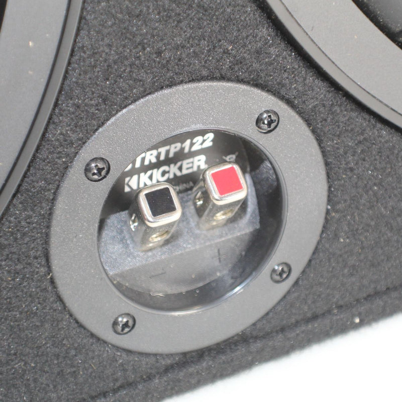 Kicker CompRT 12" 500W RMS 2-Ohm Subwoofer in Down Firing Enclosure OPEN BOX