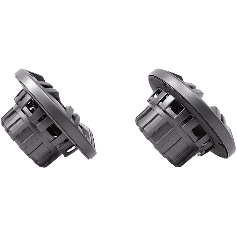 Kicker 4" Marine Coaxial Speakers Pair 4-Ohm 50W RMS Powersport Audio 45KM44
