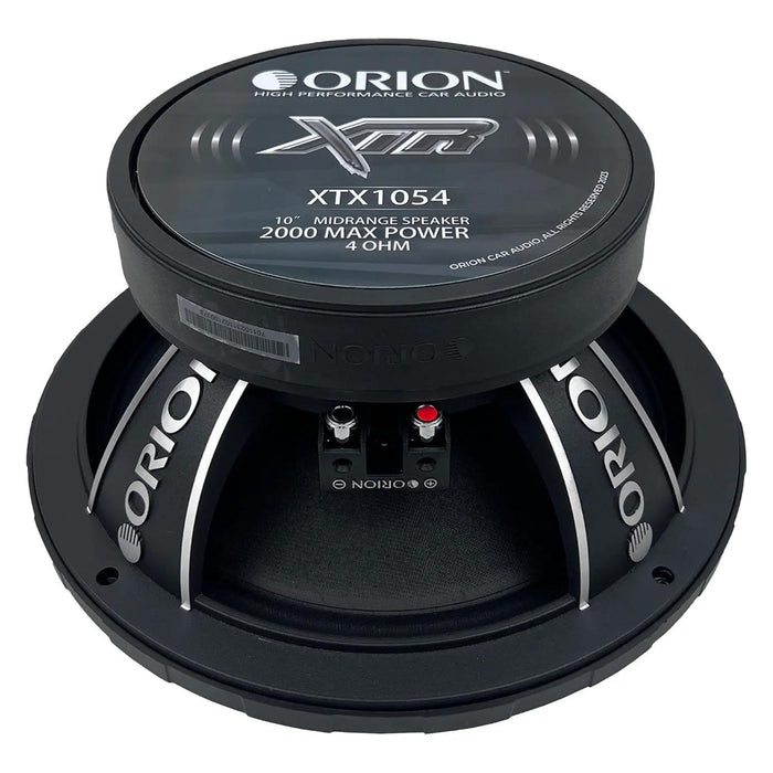 10" 4-Ohm 500 Watts RMS Bullet Midrange Car Audio Speaker Orion XTR Pro XTX1054