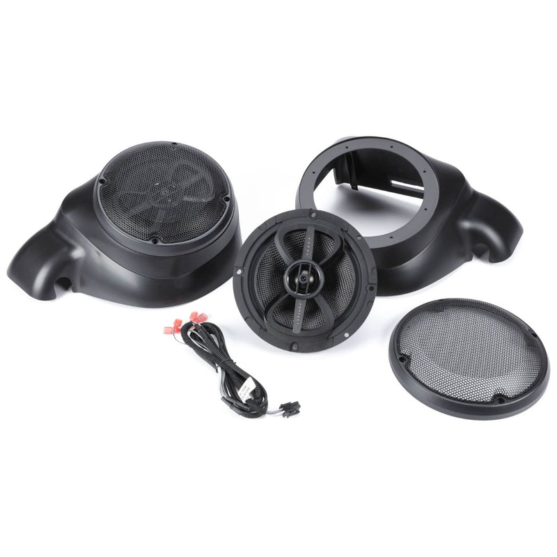 Metra Saddle Tramp Harman Twin Cooled Audio Kit for 2014 to 2022 Harley Davidson