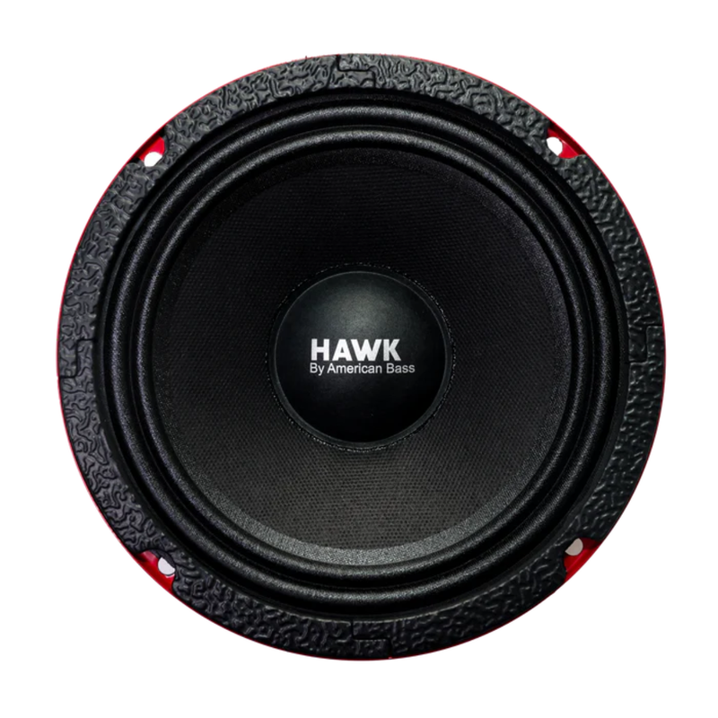 American Bass 6.5" 250 Watt RMS 4 Ohm Pro Car Audio  Midrange Speaker HAWK65
