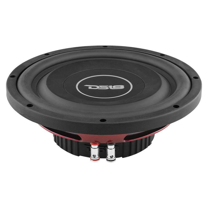 DS18 SRW10.4 10" 400 Watt 4 Ohm Single Voice Coil Shallow Subwoofer