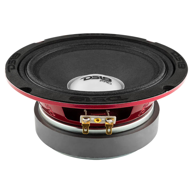 DS18 6.5" 4 Ohm 275W RMS Midrange Loudspeaker w/ RGB LED Lights PRO-X6.4RGBCAP