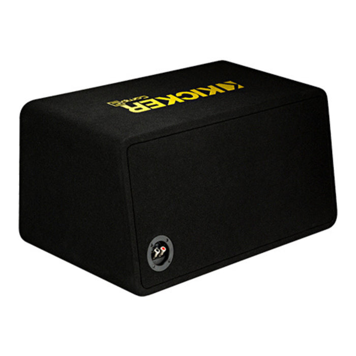 Kicker Dual 10" CompC Subwoofer Loaded Enclosure 1200W Peak 2 Ohm 44DCWC102