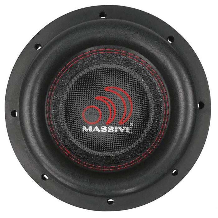 Massive Audio 8 inch Dual Voice Coil 1800 Watt Peak Subwoofer 2 ohm HIPPOXL82RV2