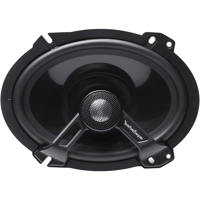 Rockford Fosgate POWER 6x8" 80W RMS 4-Ohm 2-Way Full-Range Coaxial speakers Pair