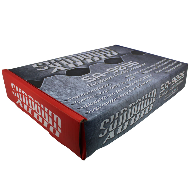 Sundown Audio 36 Square Feet of 90 mm thick Sound Deadener Padding