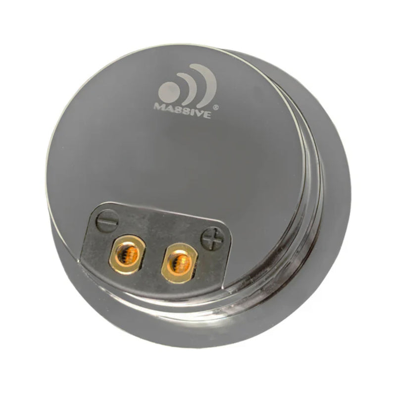 Massive Audio Pair of 100W RMS 4 Ohm 25mm Silk Dome Chrome Tweeters