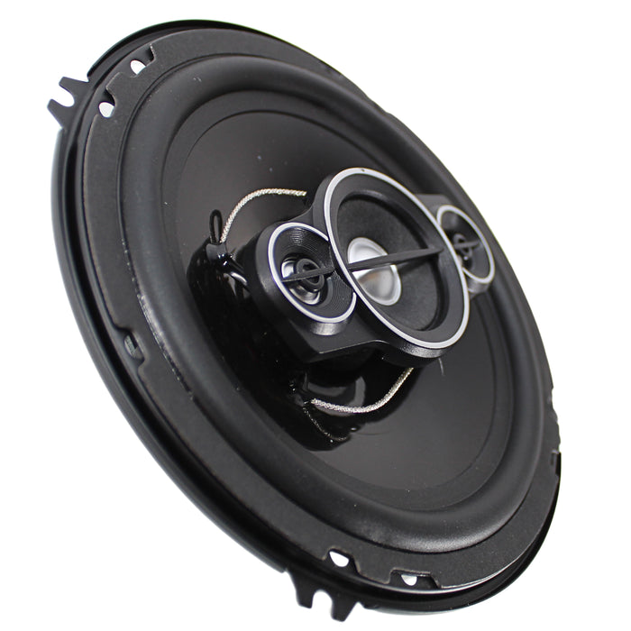 Pair of 6.5" 4-way 4 ohm 150 watts RMS 1" ASV Voice Coil Speakers Audio Drift