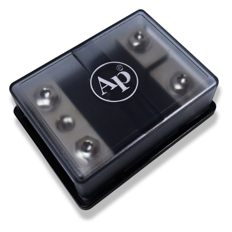 Audiopipe 2-position ANL Fused Distribution Block 24040-ANL 1/0-4 Gauge in/out