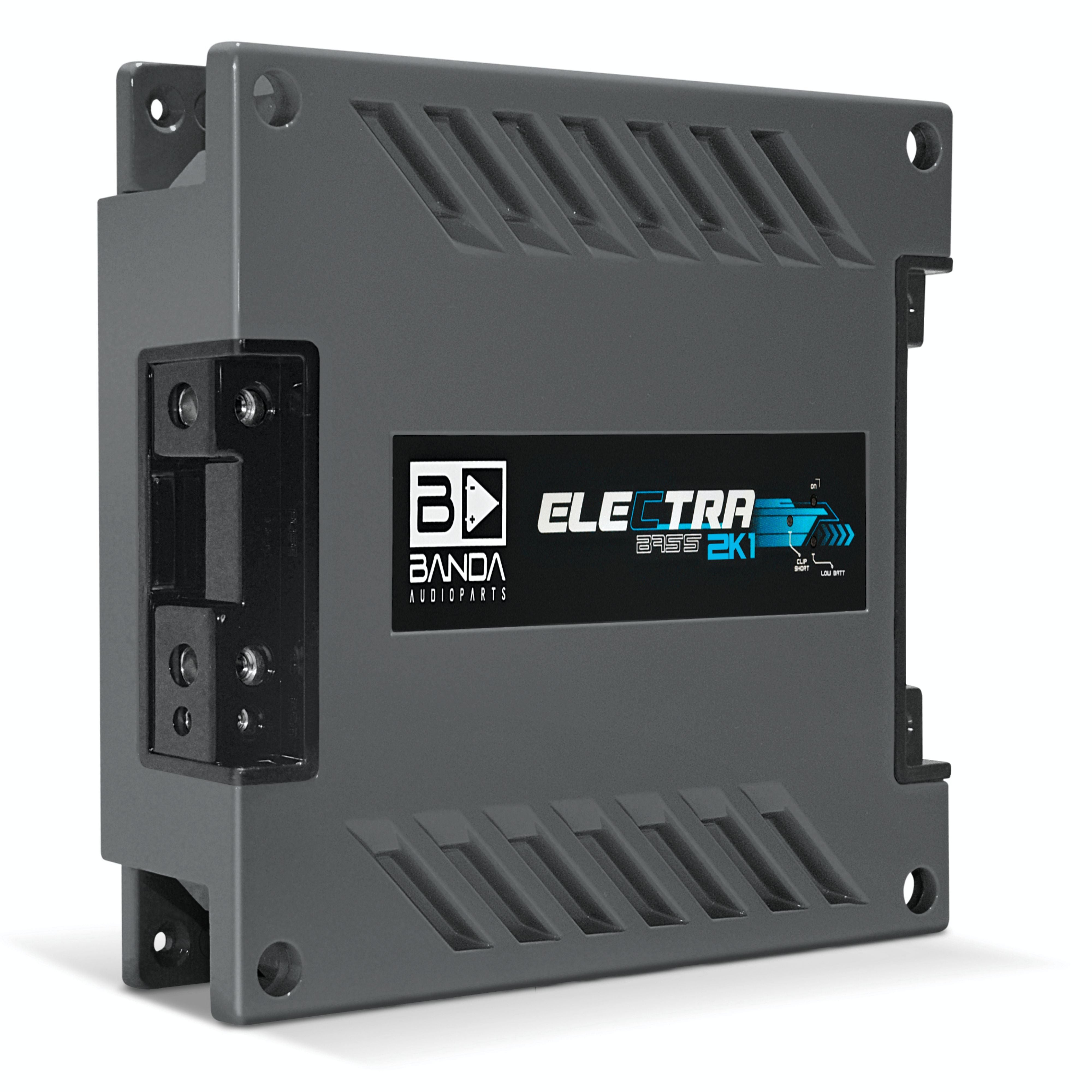Banda ELECTRA 2000W 1-Ohm Monoblock Bass Amplifier Aluminum — Big