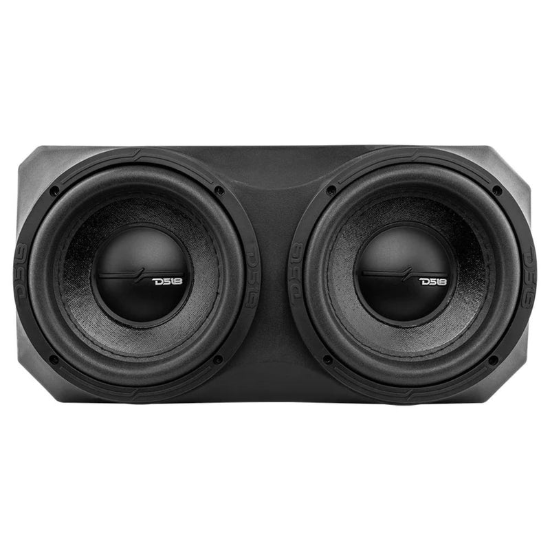 DS18 Under Dash 6" Subwoofer Enclosure For Polaris Slingshot w/ 2 x ZR6.4D