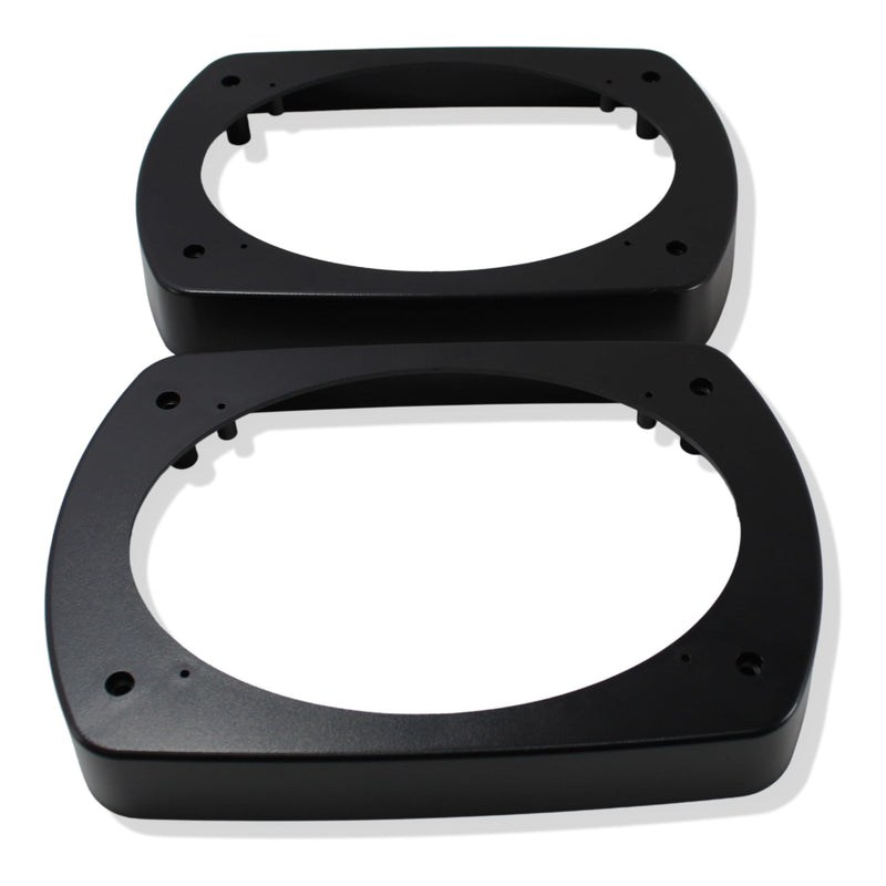 Audiopipe 6x9" ABS Plastic Speaker Spacing Rings Black / AP-APMB-RING-69