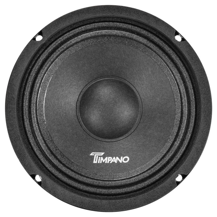 6.5" Pro Car Audio Shallow 200 Watts RMS 8-Ohm Midbass Loudspeaker Timpano