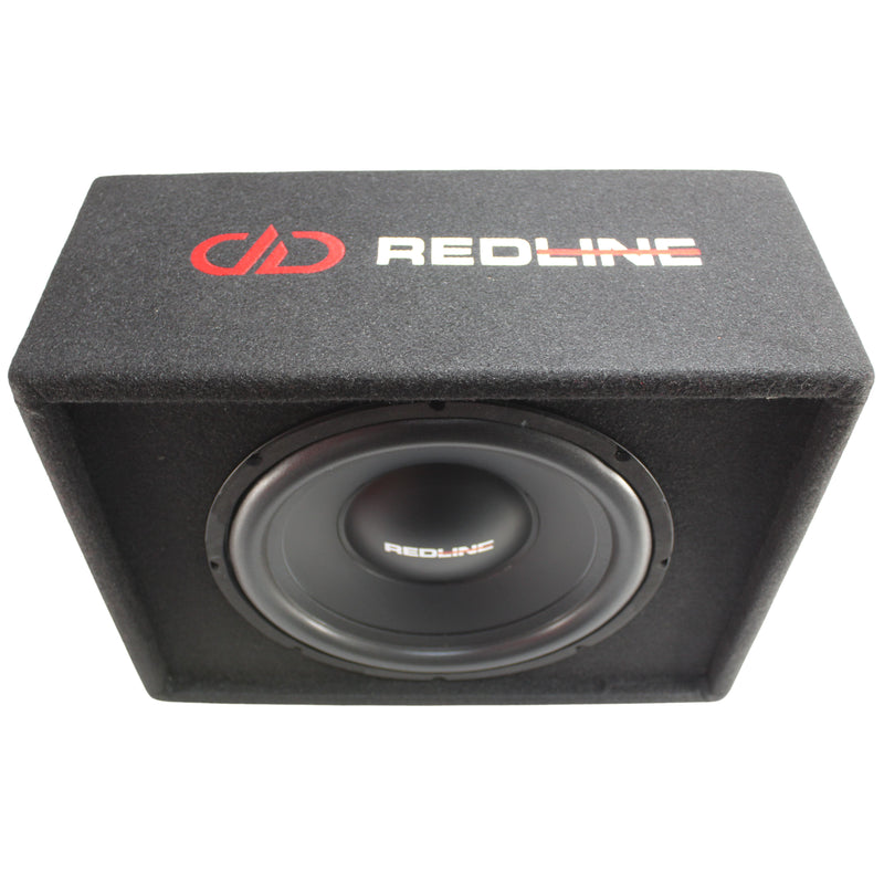 DD Audio 12 Inch 600 Watt Redline Series Loaded Subwoofer Enclosure