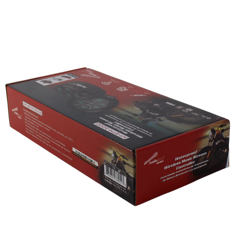 Marine Wireless Music Stream Audio Receiver IPX7 WATERPROOF Audiopipe BTM-3000
