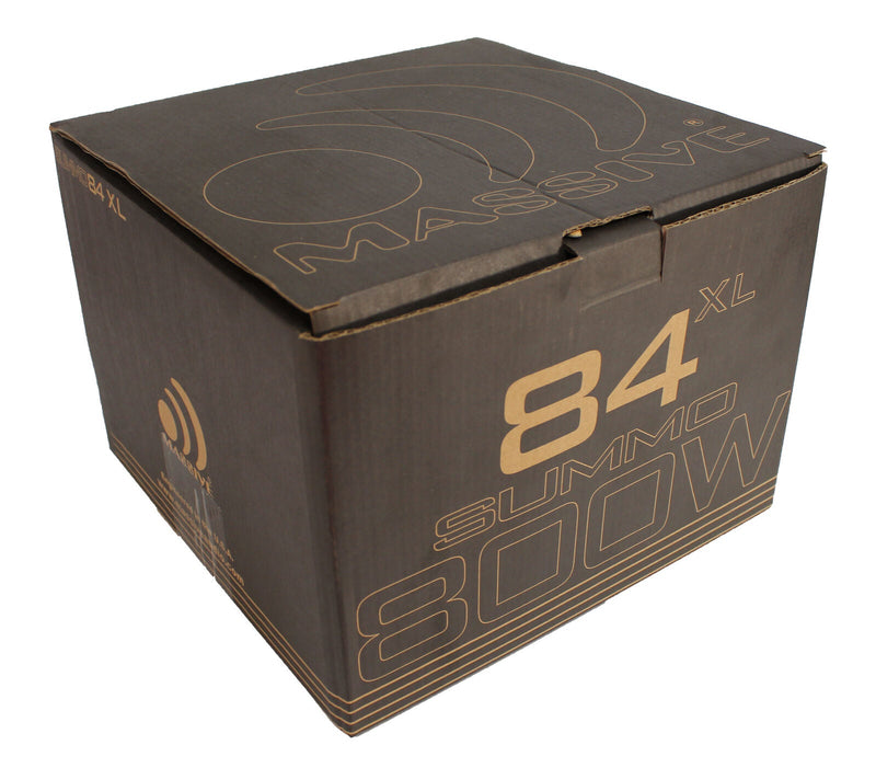 Massive Audio 8" 800 Watt Subwoofer Dual 4 Ohm Voice Coil Competition SUMMO84XL