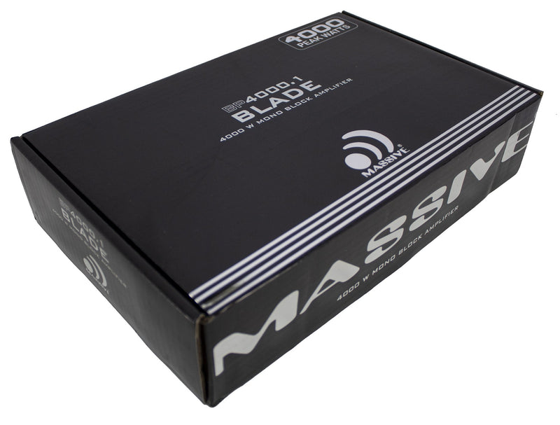 Massive Audio BP4000.1 4000W MONO BLOCK CLASS D 2 OHM - Big Jeff Online Inc