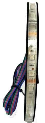 2x Universal RGB Speaker Light Rings 8" LED Bluetooth Remote Control DS18