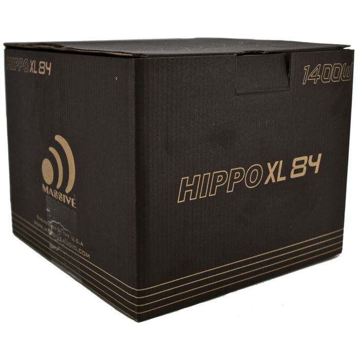 Massive Audio 8" 1400 Watt Subwoofer Dual 4 Ohm Competition HIPPOXL84