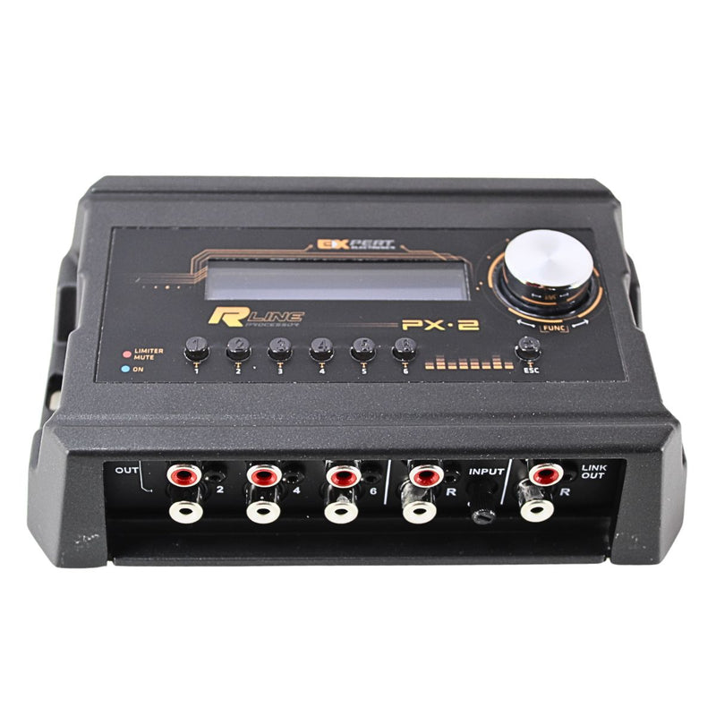 Expert Electronics R-Line PX2 Digital Sound Processor 2 In / 6 Out 24bits/48khz