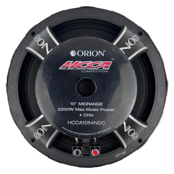 10" 550 Watts RMS 4-Ohm Neodymium Midrange Car Audio Speaker Orion HCCA Series