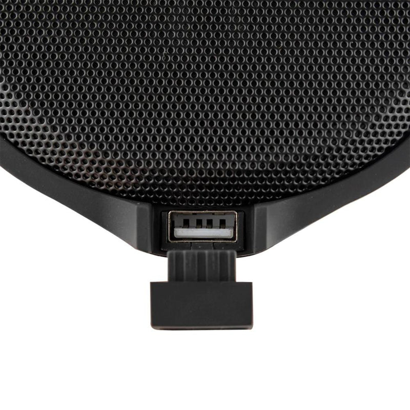 DS18 Amplified Handlebar Mount 2.5" Speaker Pods for Motorcycles with Bluetooth