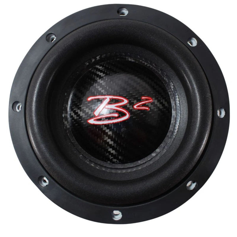 Dual B2 Audio RAMPAGE6-D1 6.5" 1000W RMS Subs with RAGE 2300.2 Amp