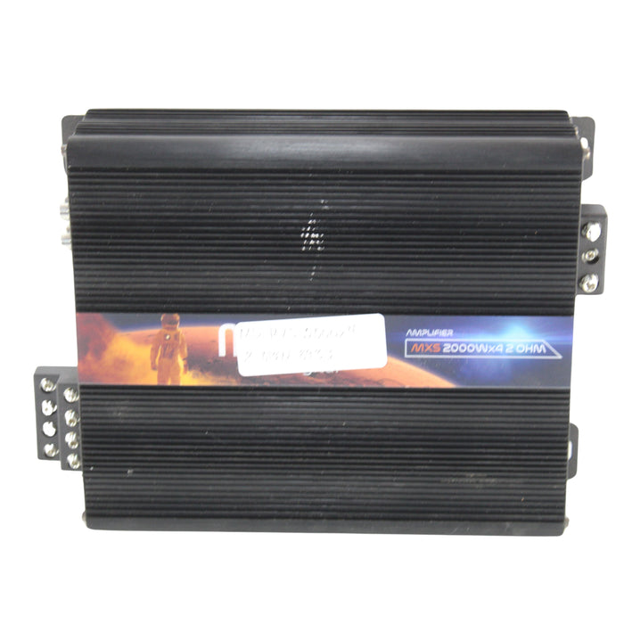 Marts Digital 4 Ch Amplifier Full Range Class D Compact 2000w 2 ohm OPEN BOX