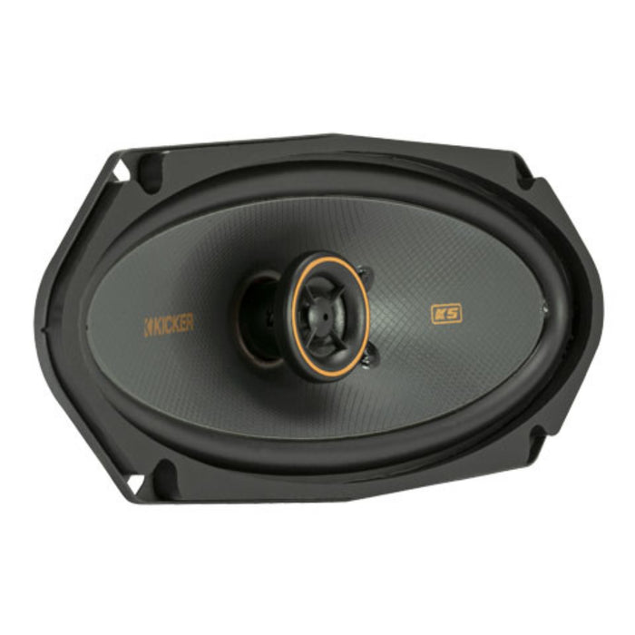 Kicker KS Series Pair of 4"x10" Coaxial 4 Ohm 75 Watts Speakers 51KSC41004