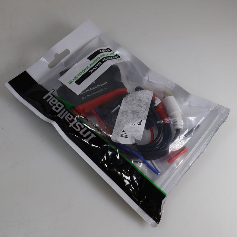 Install Bay Universal Waterproof BT Audio Receiver RCA Output Converter OPEN BOX