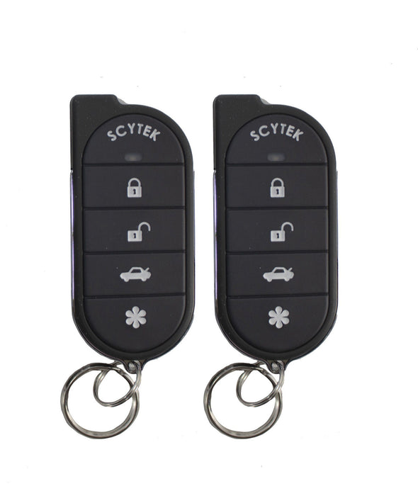 Car Alarm Anti Theft Security System G27 Scytek + 4 x Power Door Lock Actuators