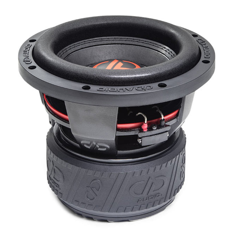 DD Audio 8 Inch 2 Ohm DVC 1000 Watt RMS Power Tuned Subwoofer 608F-D2