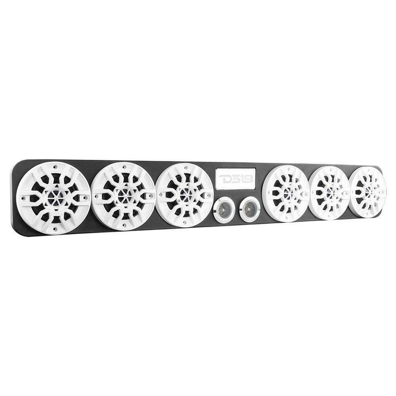 39" Universal Speaker Sound Bar Enclosure for 6 x 4" Speakers & 2 Tweeters RGB