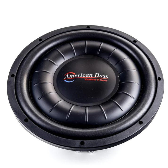 American Bass Hawk Slim 12" 2000W 4-Ohm Dual Voice Coil Subwoofer HAWK-12S-D4